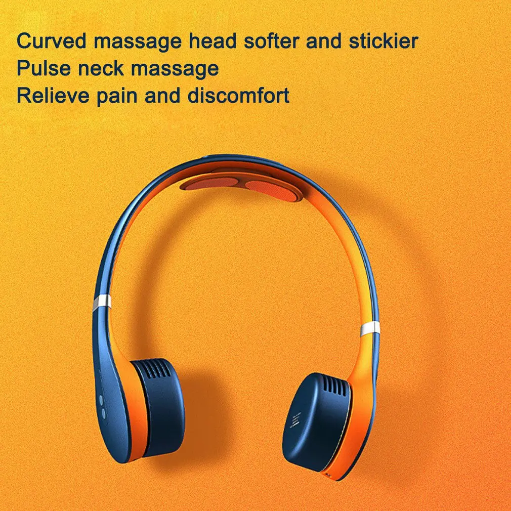 

Популярный USB Перезаряжаемый шейный веер, портативный шейный веер, импульсный массажер, персональные безлопастные вееры, переносной массаж...