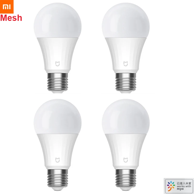 Светодиодная смарт-лампа Xiaomi Mijia умная лампа с Bluetooth сетчатый корпус 5 Вт 2700-6500K