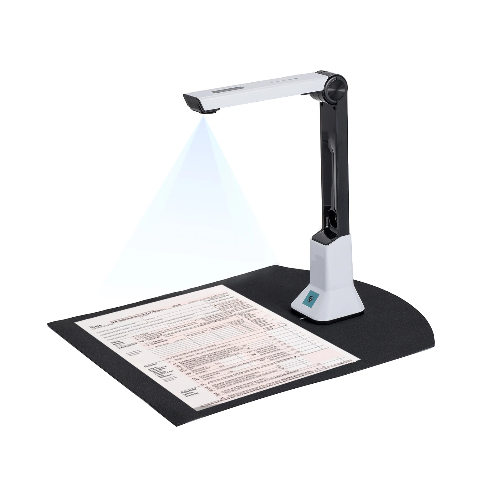 

New HD Projection Scanner Book Document 8 Million Mega-pixel Camera Capture Size A4 For Windows Software Office scanner
