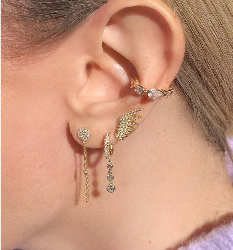 Модные элегантные круглые длинные серьги из стерлингового серебра 925 пробы с