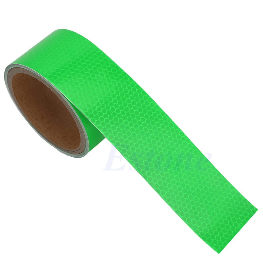 

CPDD 5CM*3M 2" X 10' Reflective Safety Warning Conspicuity Tape Film Sticker Colorful