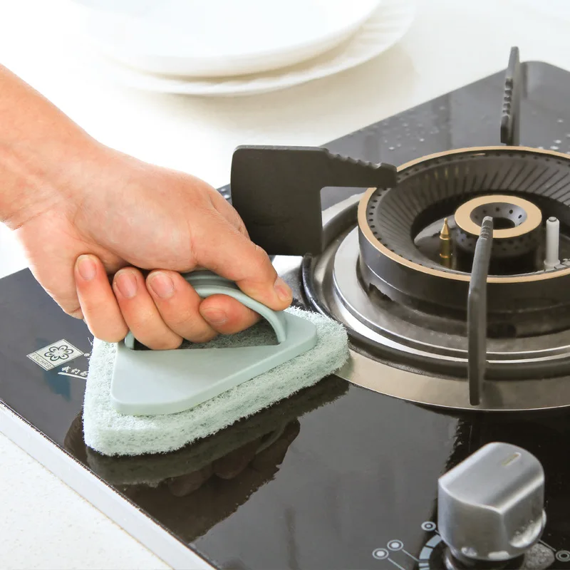 Чистящая ручка губка для мытья посуды плитка ванной и кухни щетка ржавчины