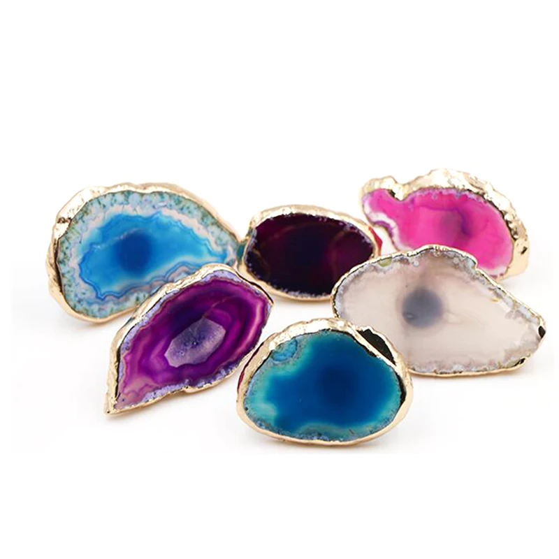 Камень цвет ногтей агат кольцо с палитрой Пномпень порошок кристалл нефрит УФ