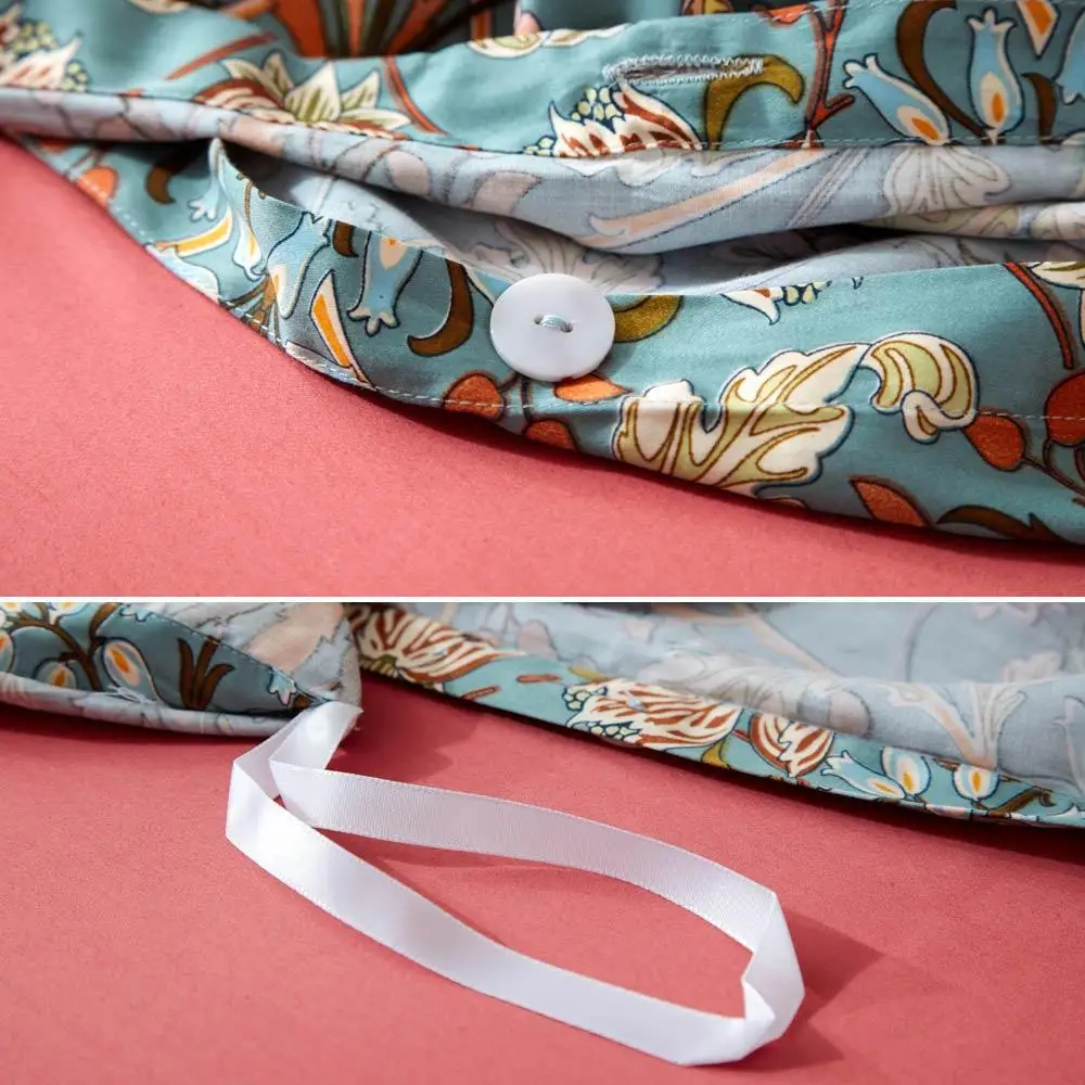 

Cotton Bedding Set Queen King Size Bedlinens Flat sheet Duvet Cover Set