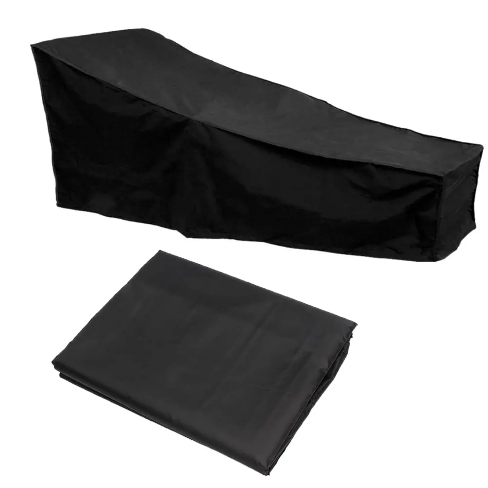 

Sun Lounger Cover Garden Deck Chair Covers Sunbed Protective Cover Waterproof UV Dust Protection Garden Patio Furniture Cover