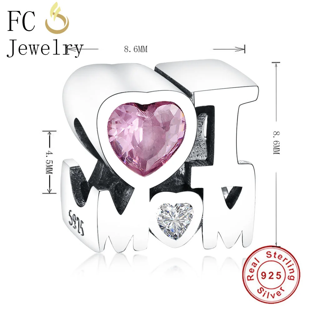 FC ювелирное изделие оригинальный бренд очаровательный браслет 925 пробы серебро