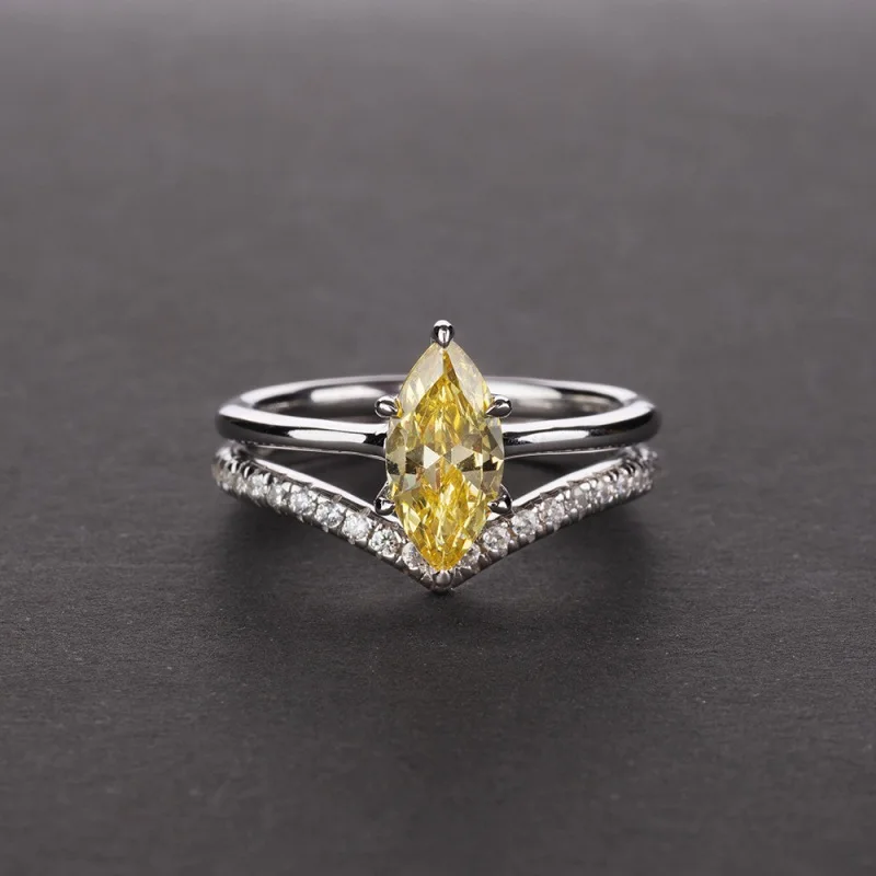 

Luxury Brand Women Ring AAAAA Zircon Silver Color Wedding Ladies Ring Birthday Jewelry Rings For Girl Dropship
