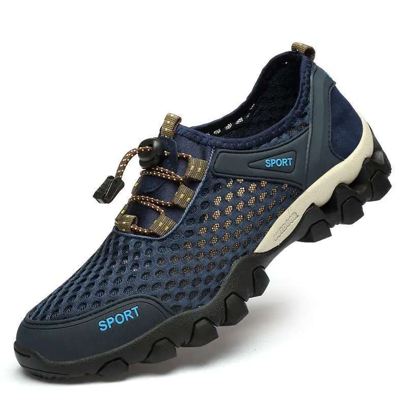 

Men's shoes explosion models men's outdoor leisure breathable mesh hiking shoes wading shoes work shoes men's cycling shoes