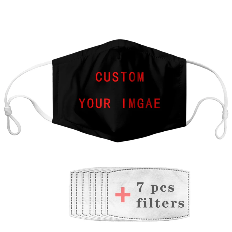 2020 унисекс маска для лица взрослых на заказ ваших женщин противопылевые маски