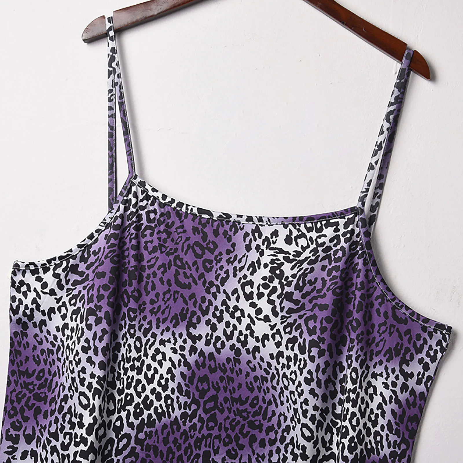 

Elegant Summer Dress Women Fashion Leopard Print Mini Dress Split Sexy Sling Dress Party Dresses Female Robe Femme Vestidos