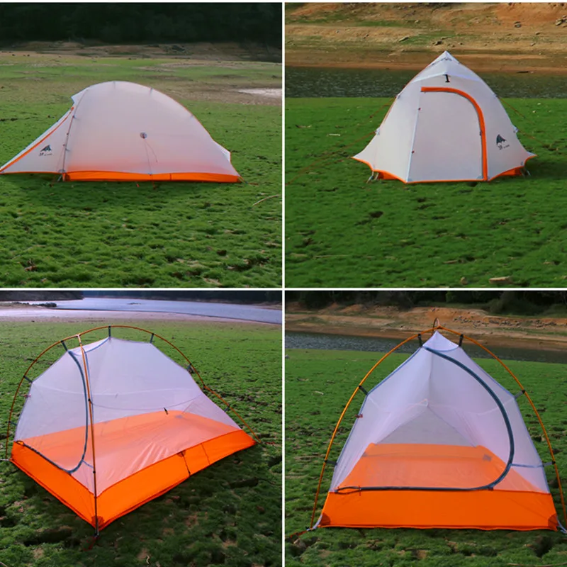 3F UL GEAR 2 Man Ultralight 15D палатка для улицы водонепроницаемая 5000 мм кемпинга отдельно