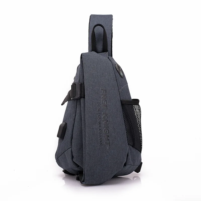 Темно-серый Merk Borst Bag Gym Fitness Sport Rugzakken Rugzak Camping Wandelen Tassen mannen Schooltas Schouder Sling Waterroof Chest Bag - Цвет: Темно-серый