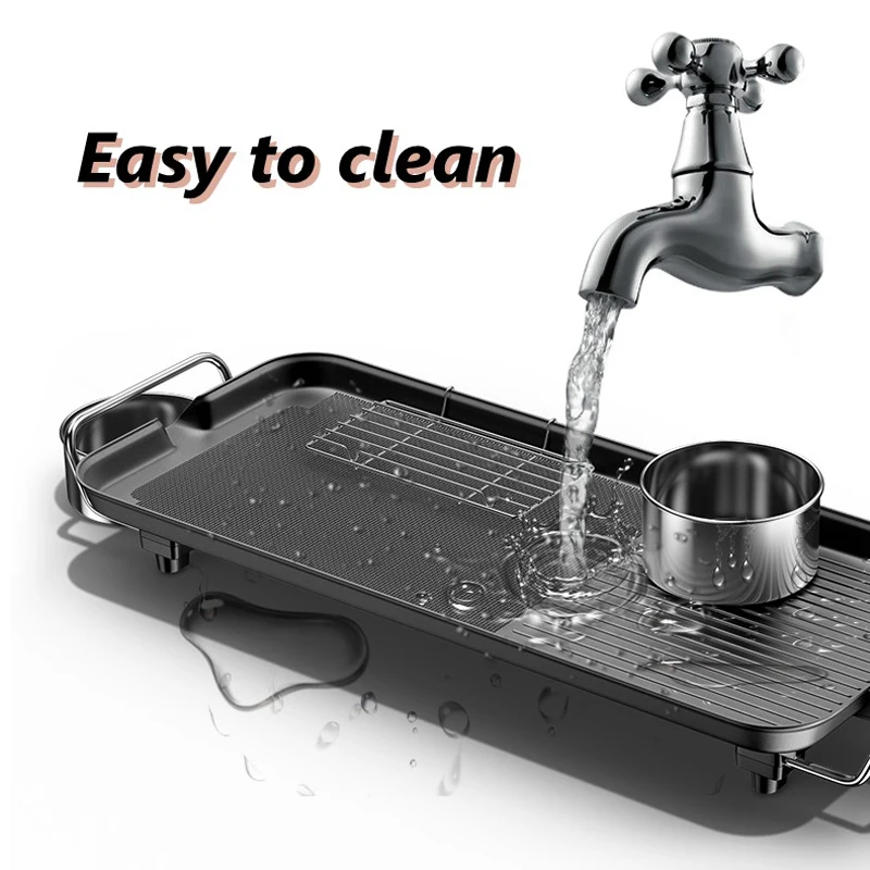 Сковорода для барбекю электрическая плита теппаняки гриль мясо Пан корейский