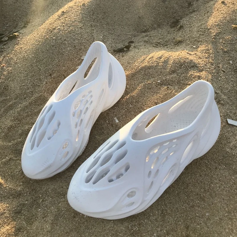 2020 летние пляжные шлепанцы Женская прогулочная обувь Сандалии Мужские сандалии