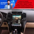 Автомобильный экран, Android 9, GPS-навигатор, мультимедийный плеер для Toyota Land cruiser LC 200 2012 12 дюймов, головное устройство Tesla Carplay