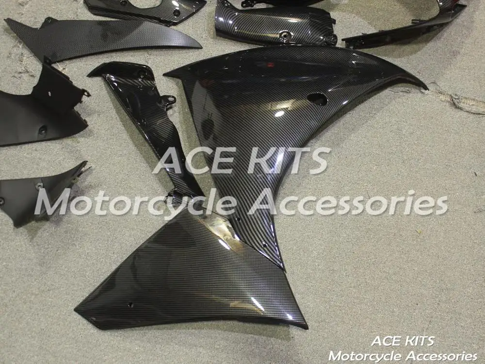 ACE наборы углеродного волокна украшения для мотоцикла YAMAHA YZF R1 2013 2014 все виды