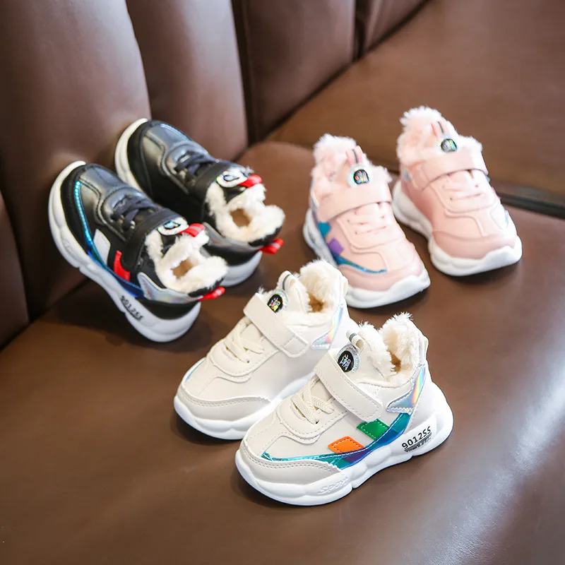 2019 г. Модная хлопковая обувь для мальчиков и девочек от 1 до 5 лет повседневные