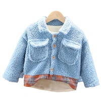 new winter fashion baby girls clothes children boys sports thicken cotton jacket toddler casual costume jhb001