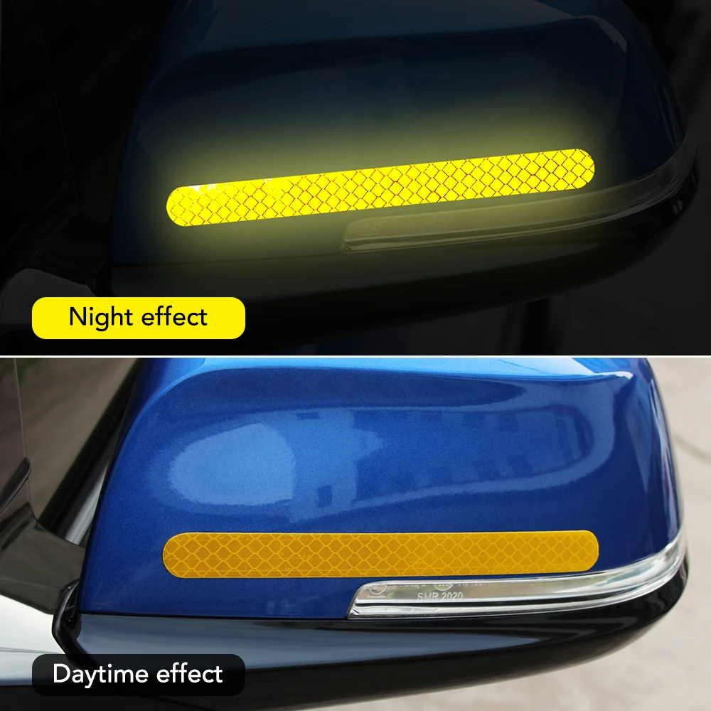 Автомобильная Светоотражающая полоса предупреждающая лента для предотвращения