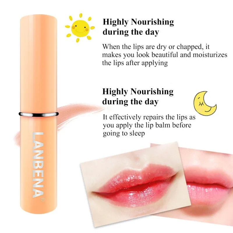 New Temperature Change Color Moisturizer Nutritious Lipstick Balm Waterproof Makeup Lips Tools Reduce Fine Lines: |
