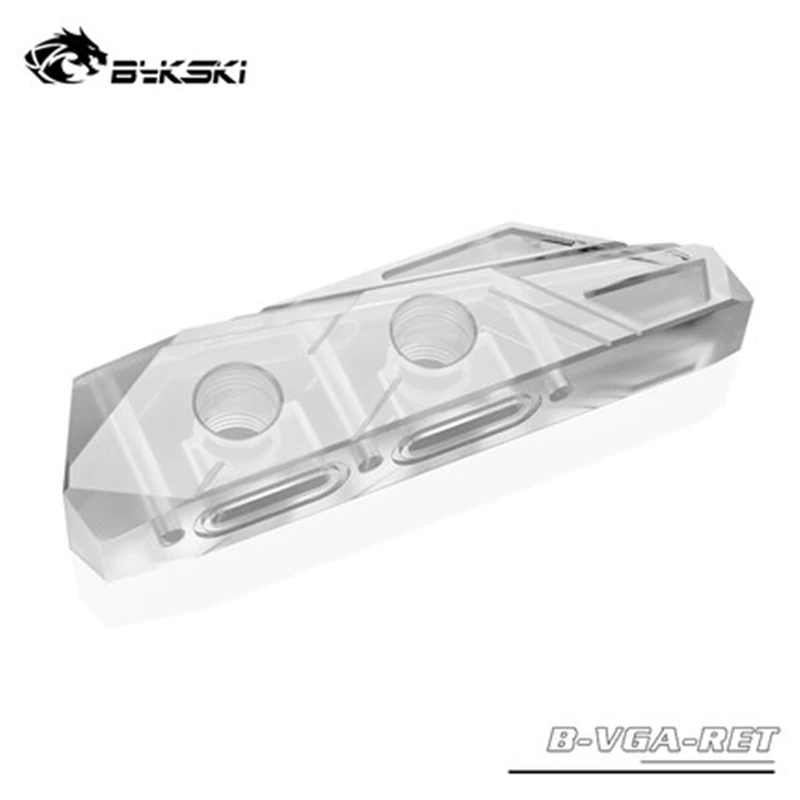 Детали для модуля Bykski GPU акриловый квадратный блок L образной формы блока VGA