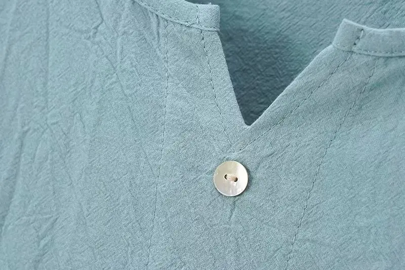 

H.SA Chinese Style Women Summer Cool Blouse and Tops Half Sleeve Casual Blue Pink Floral Embroidery Fashion Shirts Female Blouse