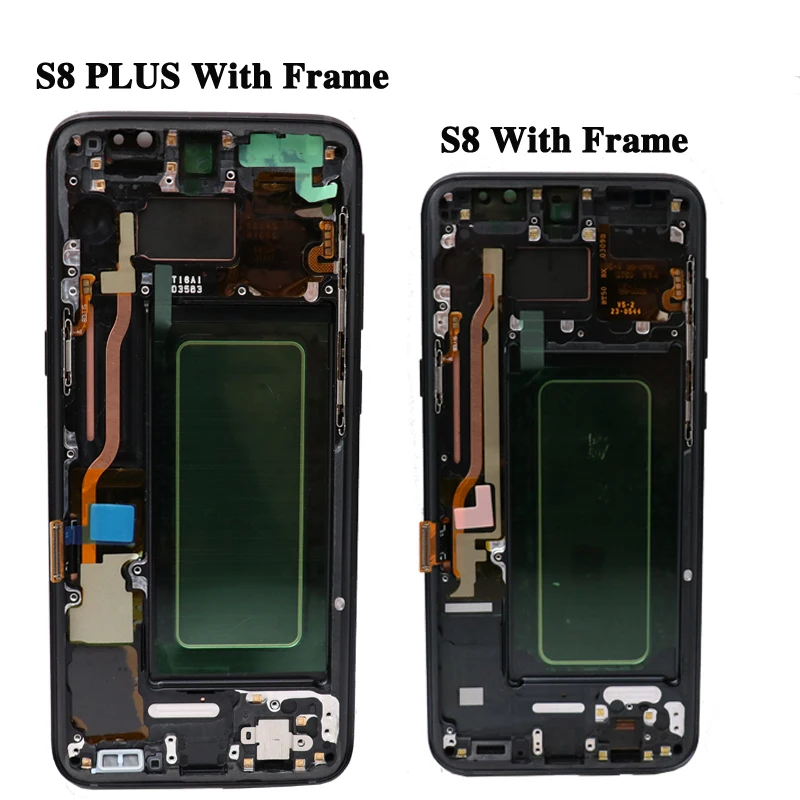 Оригинальный экран 5 8 дюйма для SAMSUNG Galaxy S8 сменный сенсорный ЖК с дигитайзером в