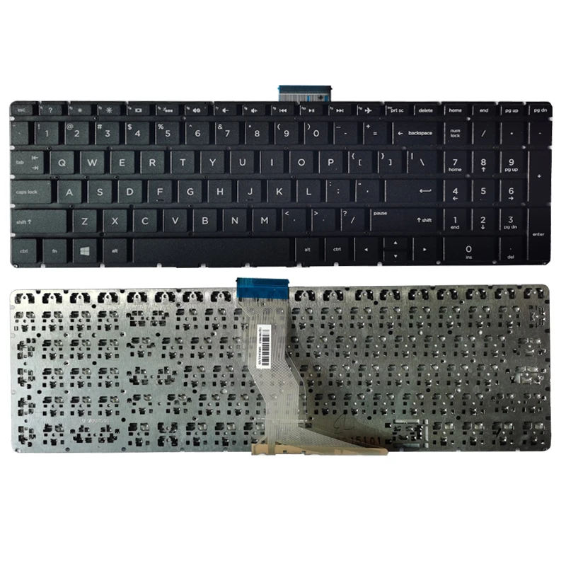 Клавиатура US для ноутбука HP 15 bs048cl bs061st bs062st bs067cl с верхней крышкой и упором