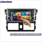 Автомагнитола для Toyota YarisVios 2014-2016, усилитель для автомобильного радио, CD, DVD-плеера, HD ТВ-экран, GPS, мультимедийная навигация, аудио, видео