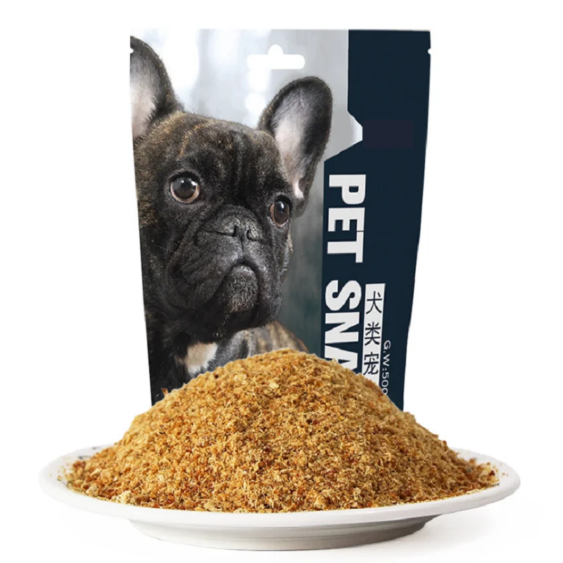 Snacks for dogs Fresh Chicken Breast Powder Dog food mixed with dog staple delicious keep healthy Food Feeder hakemise | Дом и сад