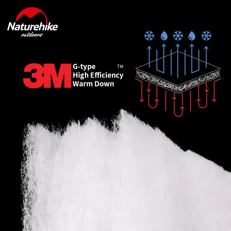 Naturehike 220g теплая обувь для кемпинга высокие сапоги Thinsulate ветрозащитный
