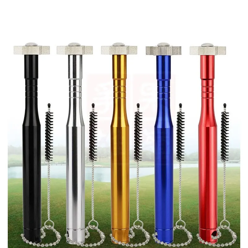 Точилка для клюшек с 6 насадками идеальный инструмент очистки|Обучение гольфу| |