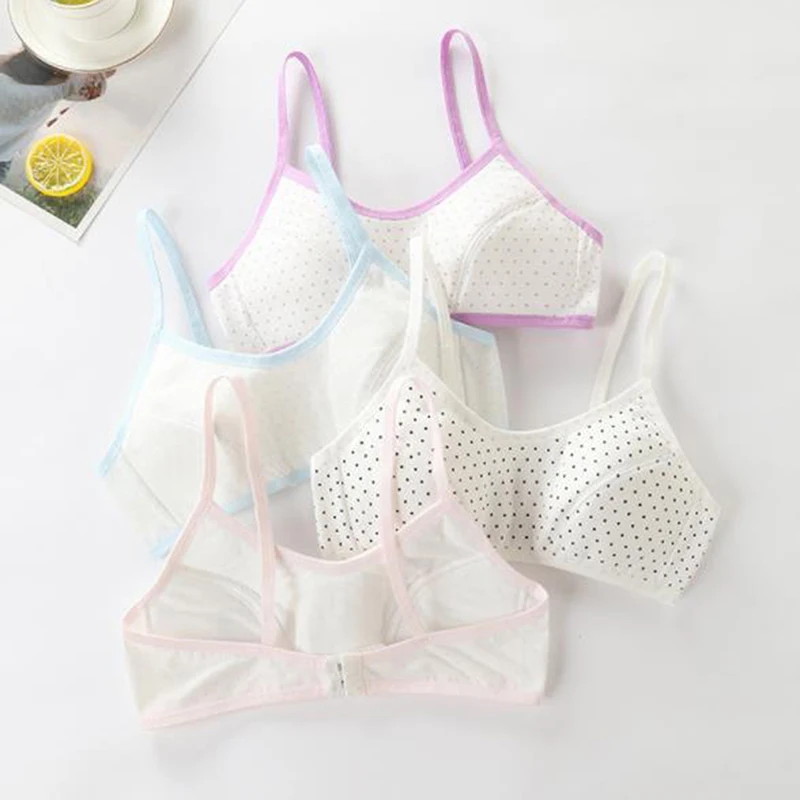 

Girls Bra for 12-16Years Childrens Teenager Breathable Underwear Girls Training Bra Lingerie Teens Crop Top Puberty Sport Bras