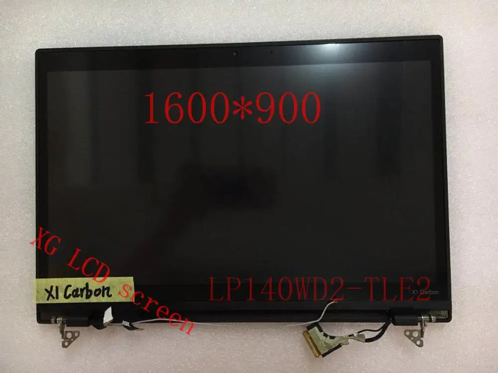 Оригинальный 14-дюймовый сенсорный ЖК-экран в сборе для Lenovo ThinkPad X1 LP140WD2-TLE2 1600*900 с