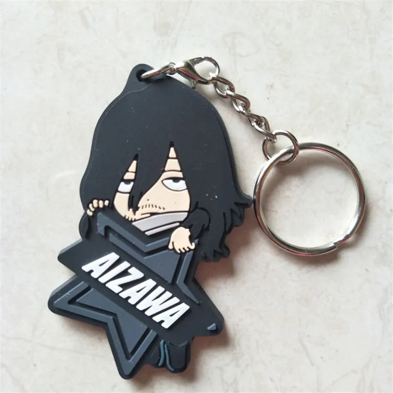 

Anime Peripheral My Hero Academia Keytodoroki Shouto Cosplay Double Sided Keychain Cute Funny Fans Great Gift Keychains Pendant