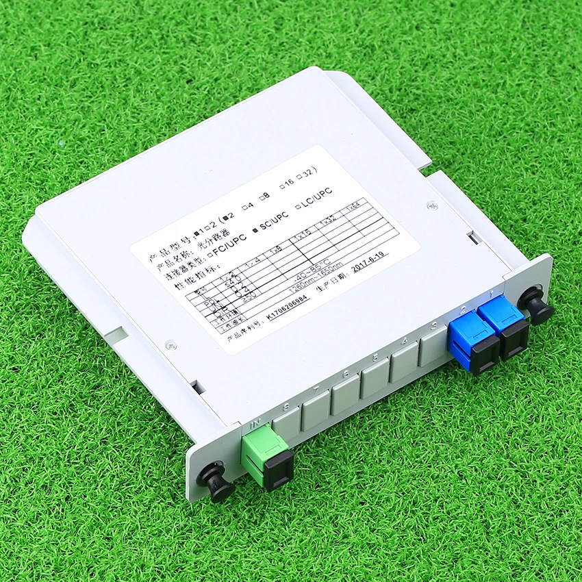 Волоконно оптический сплиттер KELUSHI SC/UPC 1x2 разъем SC Модуль PLC коробка оптическое