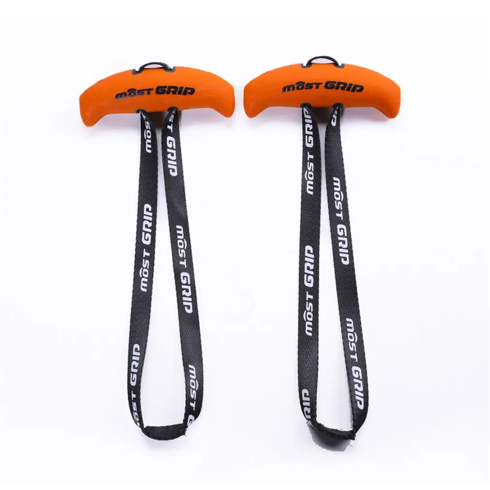 

TPE Arc Grip Fitness Band Handle Exercise Pull Up Strength Training Handles Sturdy Exercise Equipment Accessories