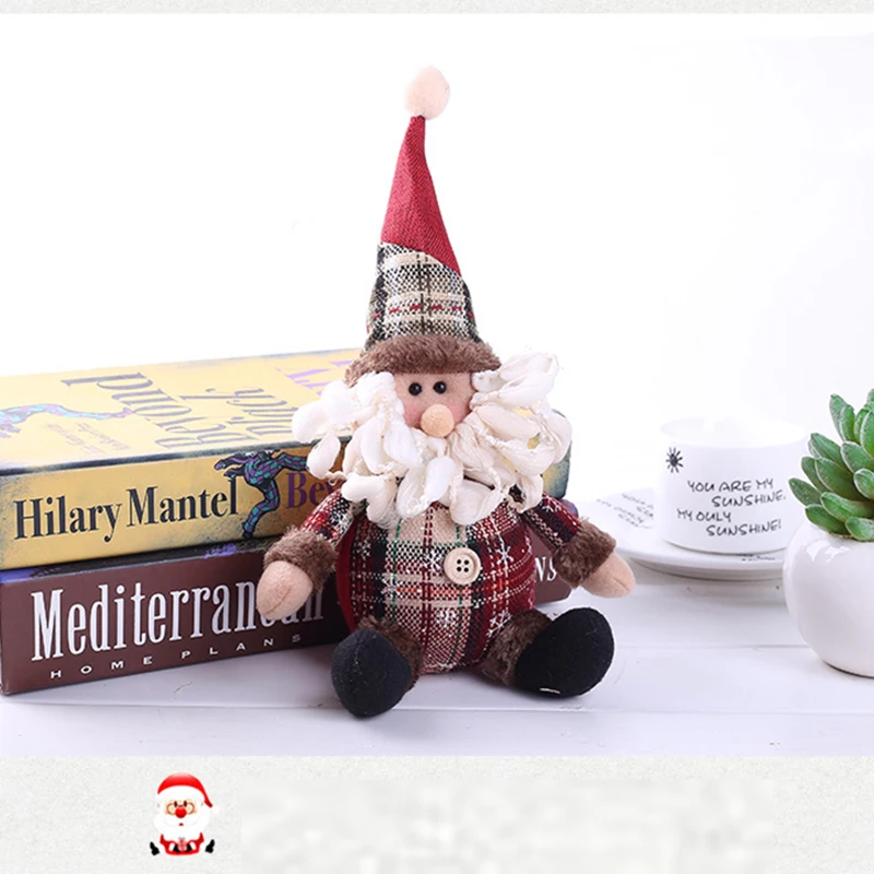Рождественские украшения подарки милый Санта Клаус Елочное украшение