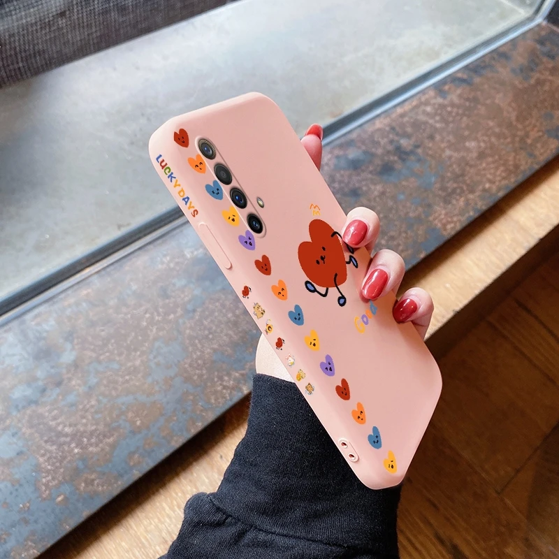 

For Realme X50 5G X50 PRO 5G X50m 5G Case with Cartoon animal Back Cover Silicone anti falling casing