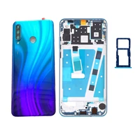 for huawei p30 lite back battery cover lcd front frame middle housing case sim card tray nova 4e full housing chassis parts