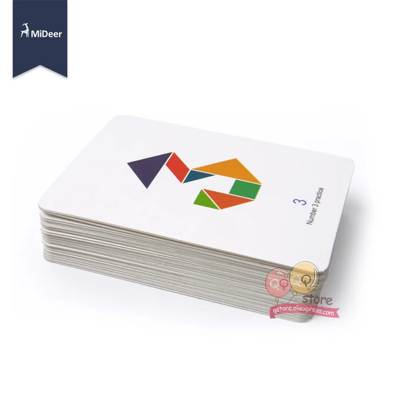 MiDeer Tangram деревянная головоломка Обучающие Развивающие игрушки для детей дошкольного возраста детские игрушки игры интеллектуальные головоломки