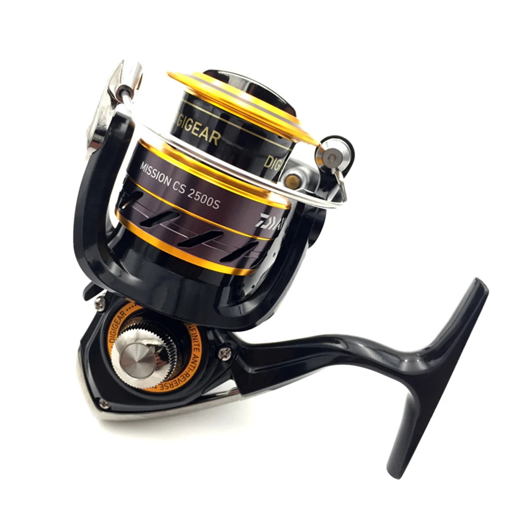 Новая спиннинговая Рыболовная катушка DAIWA 5 3: 1 MISSION CS 2000 S/2500 S/3000 S/4000 S рыболовные