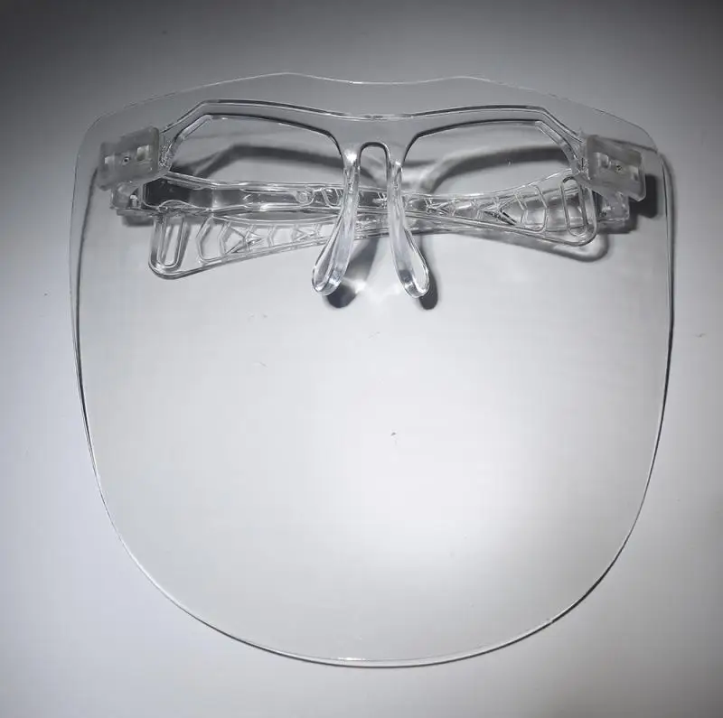 

Anti Droplet Clear Goggles Mask Double-sided Film Eye Face Shield Soft Plastic Cooking Oil Splash Glasses Fashion Face Headwear
