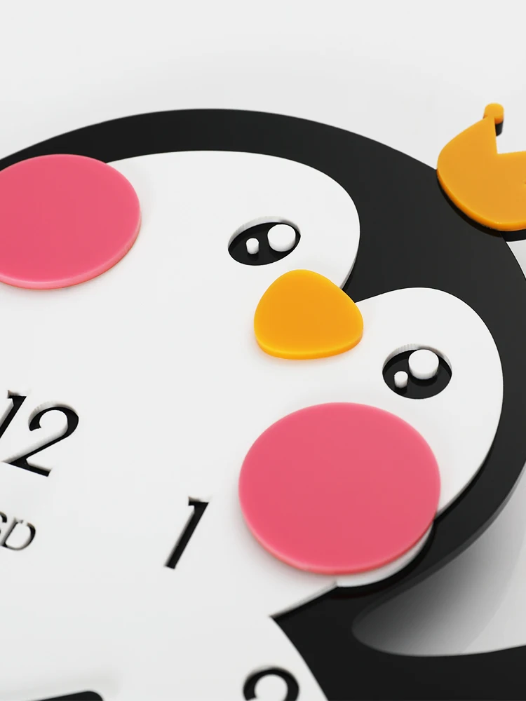 

Cartoon Cute Wall Clock Creative Digital Large Silent Kid Bedroom Living Room Quartz Wall Clock Reloj De Pared Home Decor DB60WC