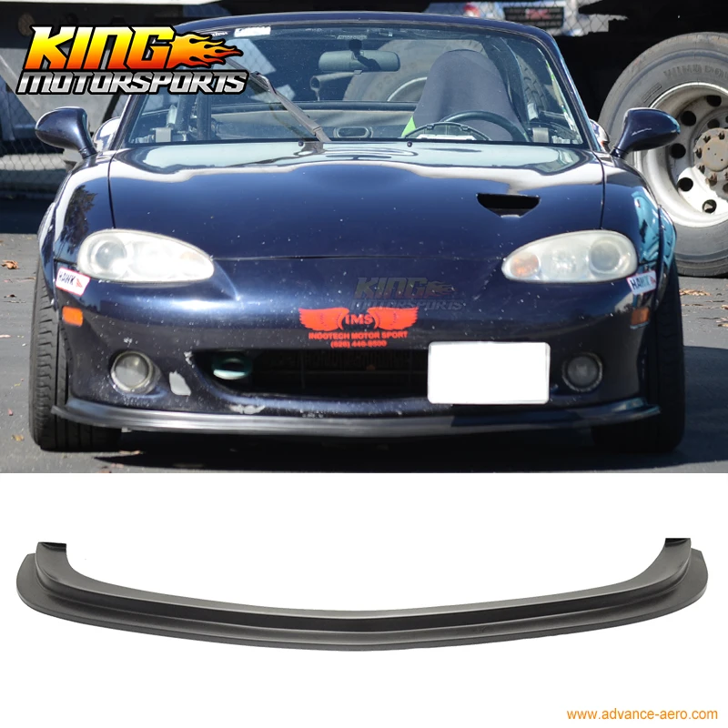 

Подходит для 01-05 MAZDA MIATA MX-5 COUPE DS Style CONVERTIBLE передний бампер спойлер Уретановый Глобальный Бесплатная доставка по всему миру