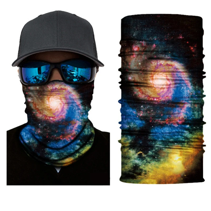 

Outdoor Sports 3D Magic Seamless Bandanas buffe Camouflage Cycling Vintage Headbands Women Men Face Shield Ski Mask Neck Gaiter