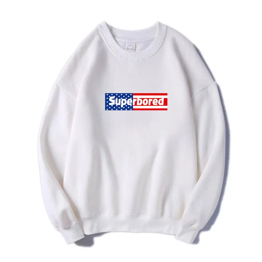 Мужская толстовка с капюшоном и принтом американского флага модная спортивная