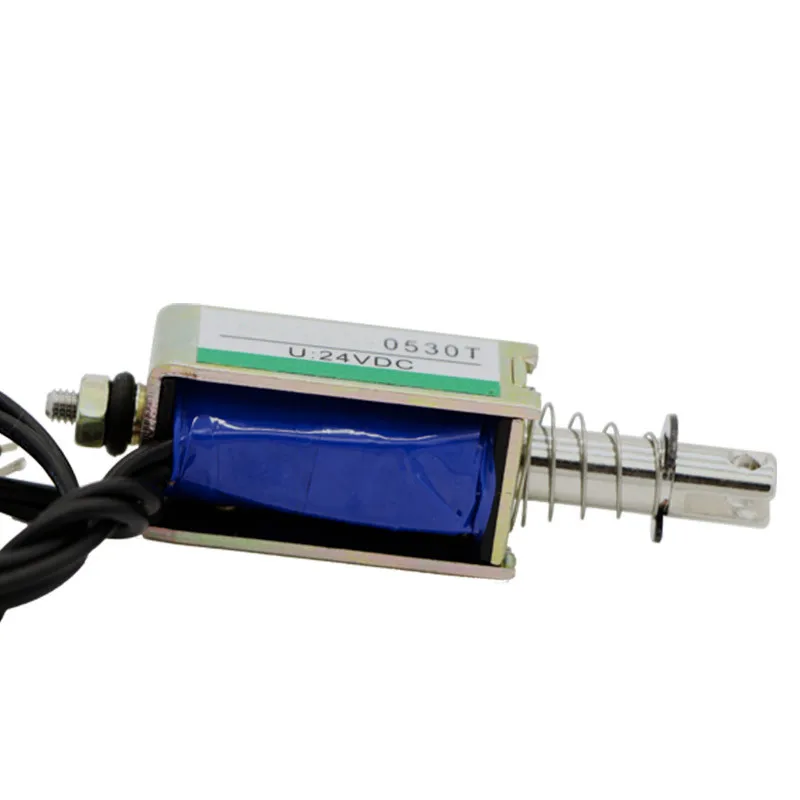 1 шт. соленоид 0530T DC 12V 24V Мини Толкаемый | Строительство и ремонт