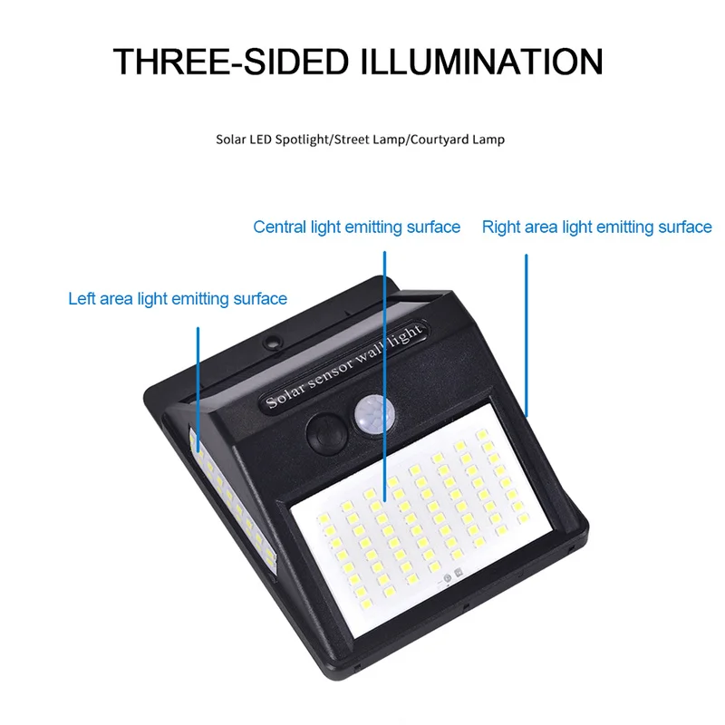 100 светодиодный солнечный свет уличные садовые на солнечных батареях лампа