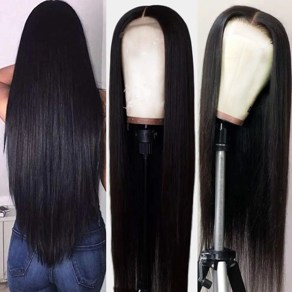 

180% Density Brazilian 13×4 Straight Hair Type Real Hair Wig Exclusively For Black Women Naturally Picked Natural Hair Wig